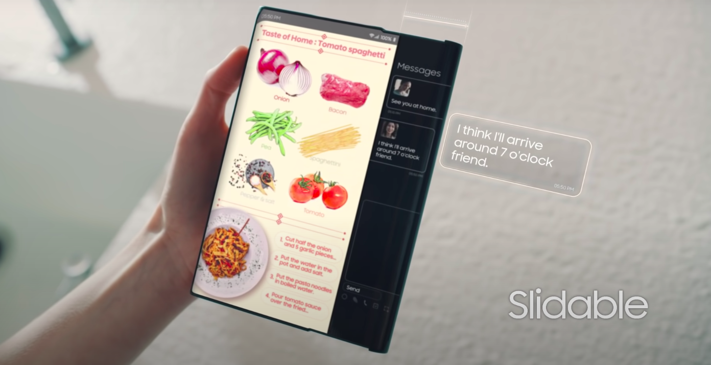 Samsung giới thiệu smartphone có màn hình gập ba, máy tính bảng có thể gập lại, camera ẩn dưới màn hình trong video mới - 1621323577